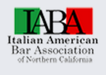 The italian american bar association of northern california logo.