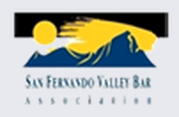 San fernando valley bar association logo.